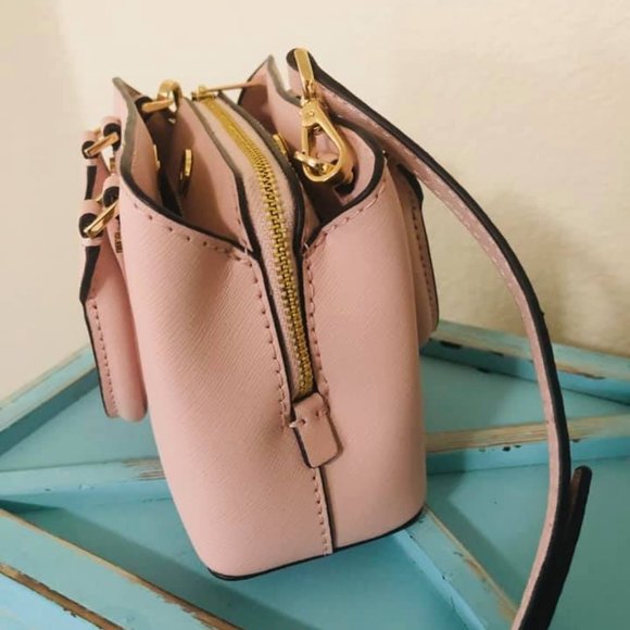 Michael Kors NEW MINI Savannah satchel card case - Picture 2 of 7